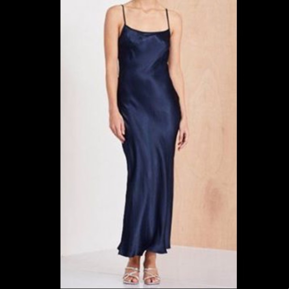 SOLD - Bec and Bridge - Midnight Dance Slip Dress